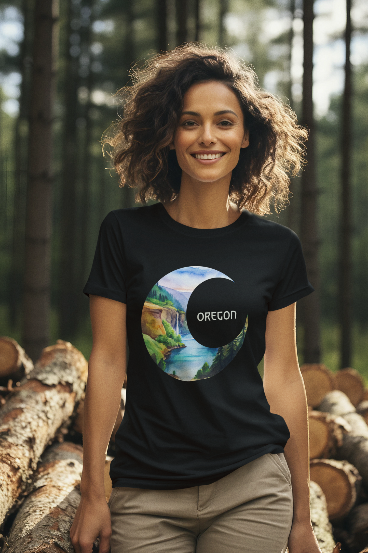 OREGON MOON- COMFORT COLORS - Unisex garment-dyed heavyweight t-shirt