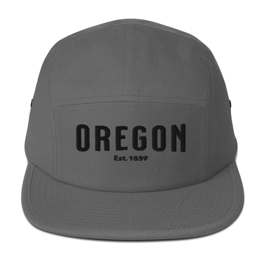 OREGON - EST. 1859 - BLACK - Five Panel Cap