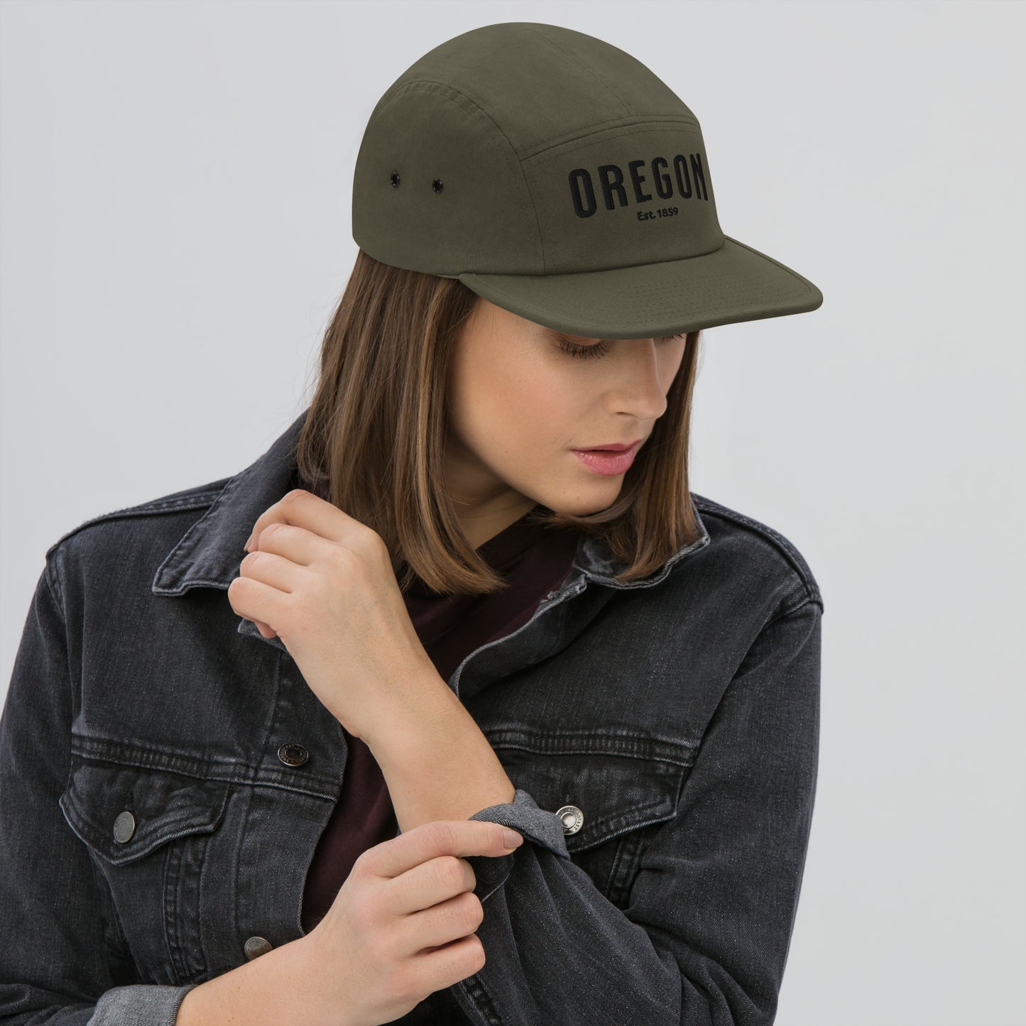 OREGON - EST. 1859 - BLACK - Five Panel Cap