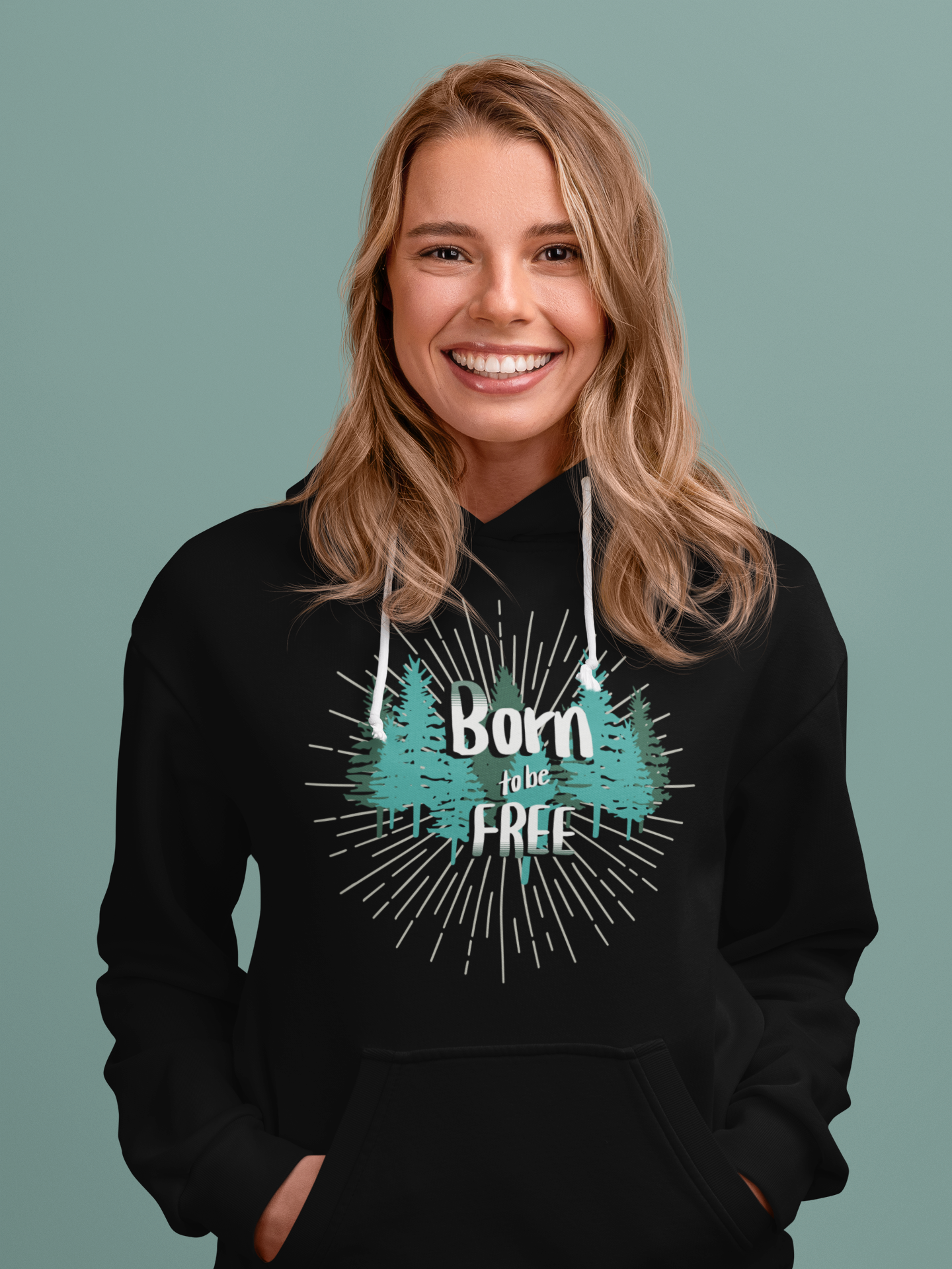 Born To Be Free - Unisex Hoodie