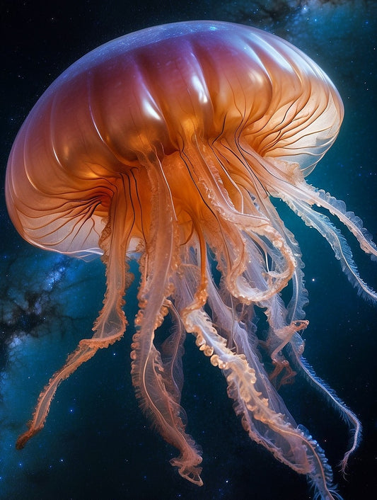 Jelly Fish in Space - Jigsaw puzzle