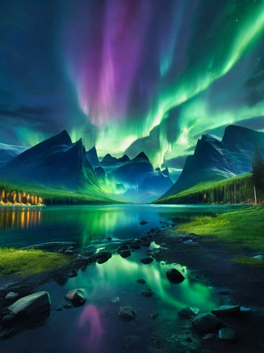 Northern Lights - Jigsaw puzzle