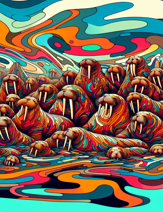 Walrus Party - Jigsaw puzzle