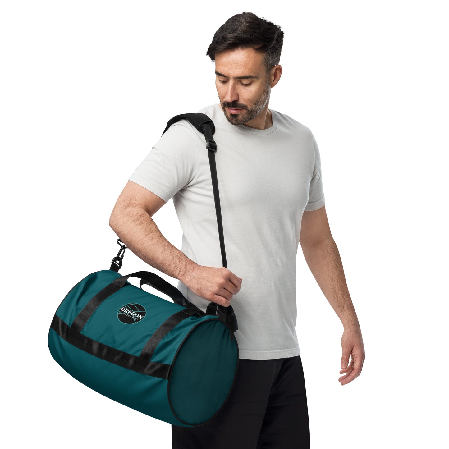 Oregon Collectibles (Teal) - gym bag