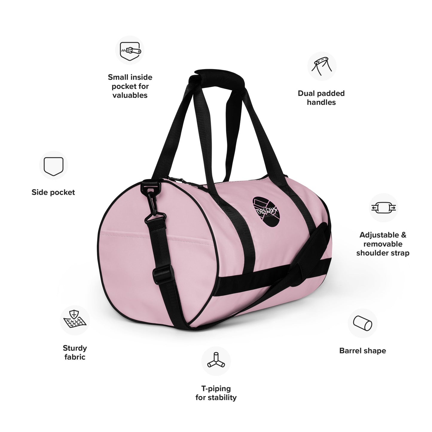 Oregon Collectibles (pink) - gym bag