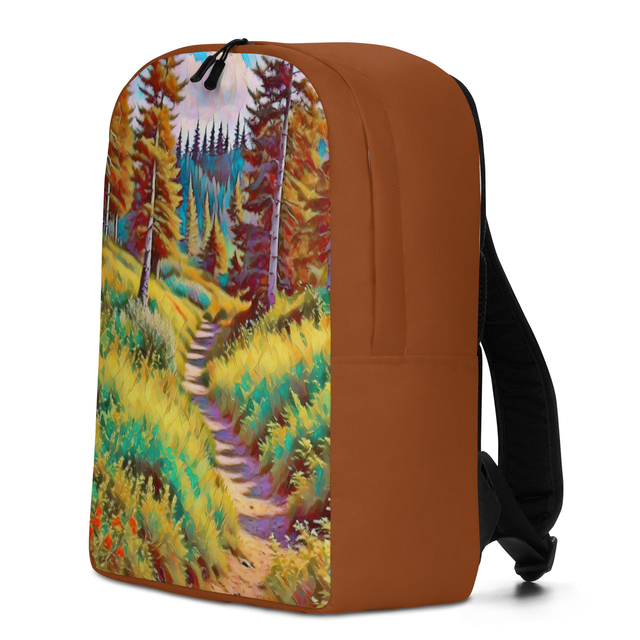 Autumn in Oregon - Digital Art - Minimalist Backpack – Oregon Collectibles