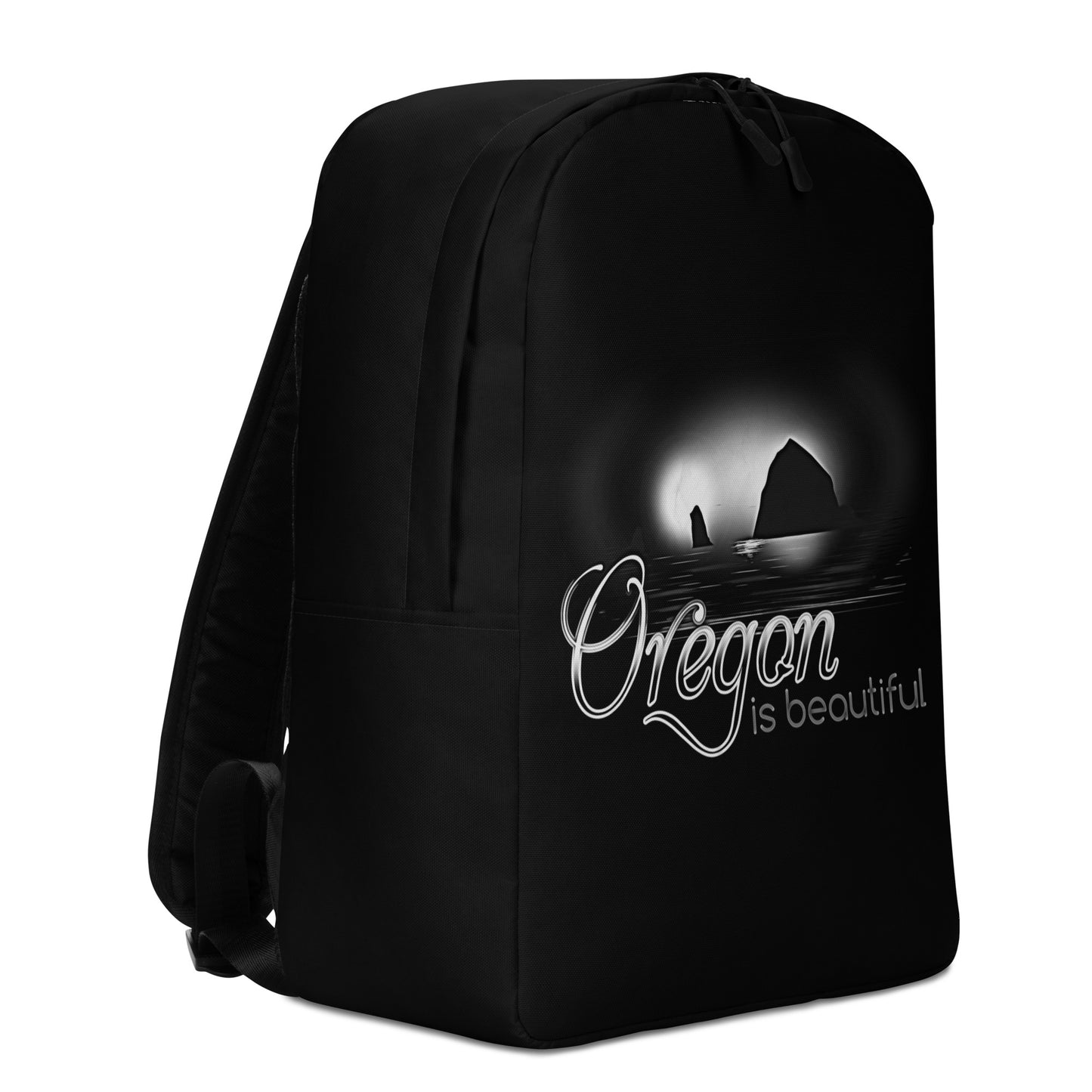 Oregon is Beautiful - Haystack Rock - Minimalist Backpack