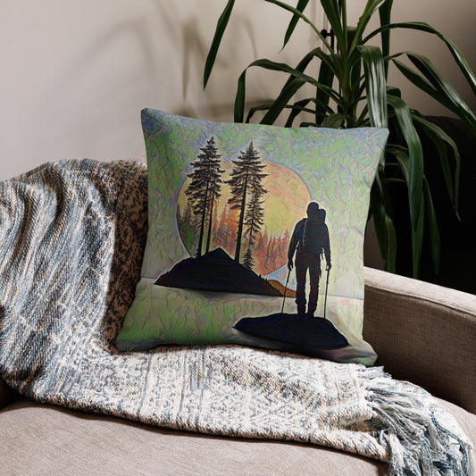 Oregon Hiker - Premium Pillow