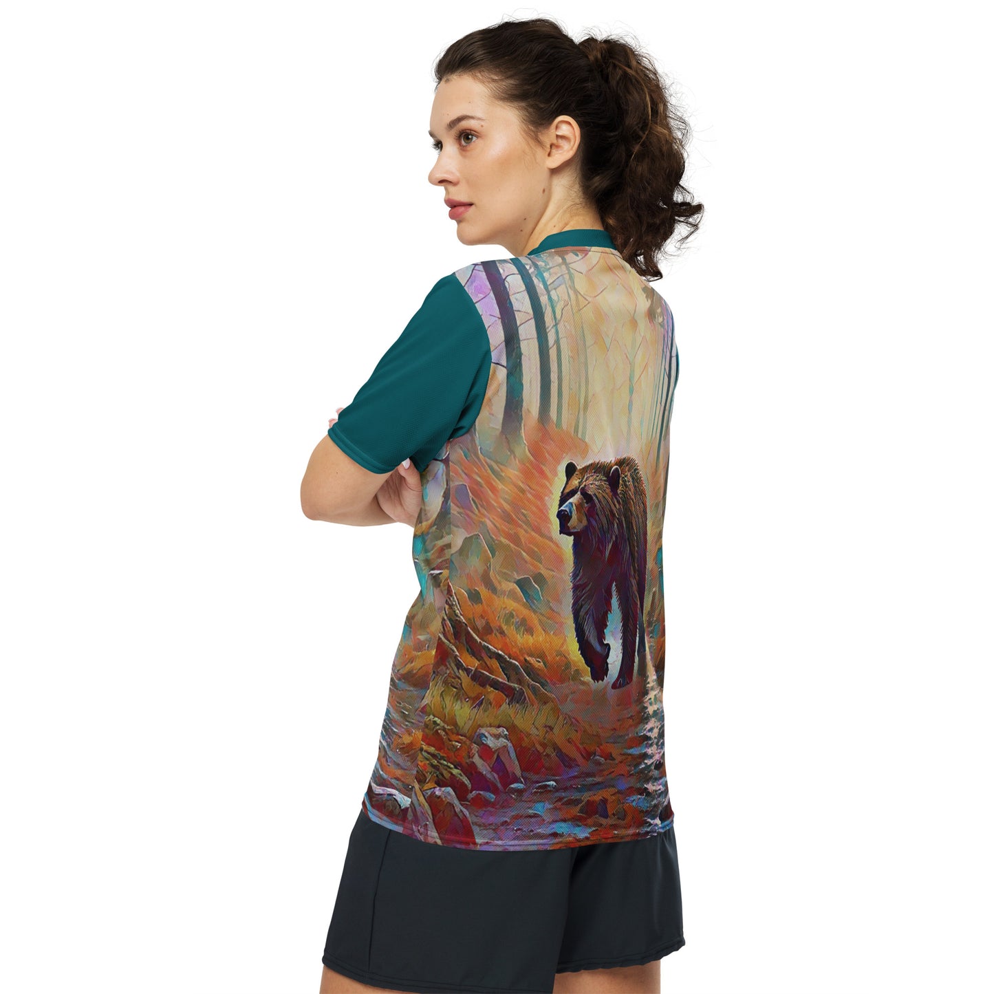 Oregon Wild - Recycled unisex sports jersey