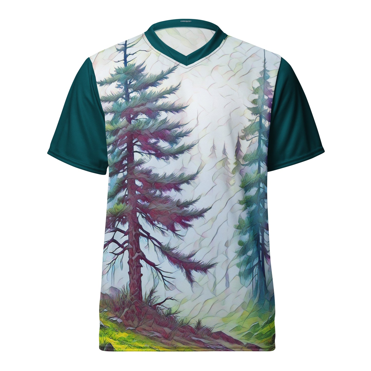 Into The Woods - Recycled unisex sports jersey