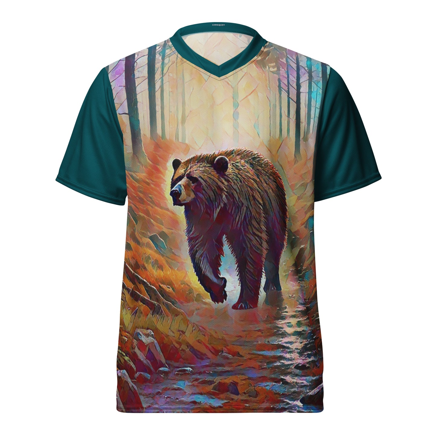 Oregon Wild - Recycled unisex sports jersey