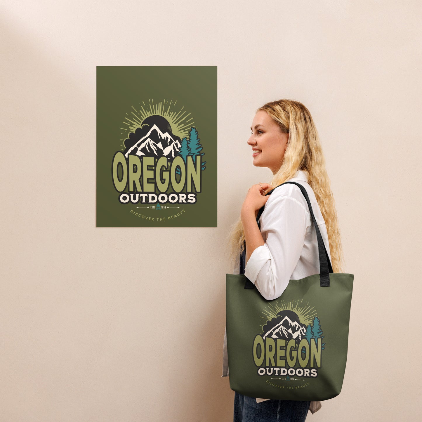 Oregon Outdoors - Tote bag