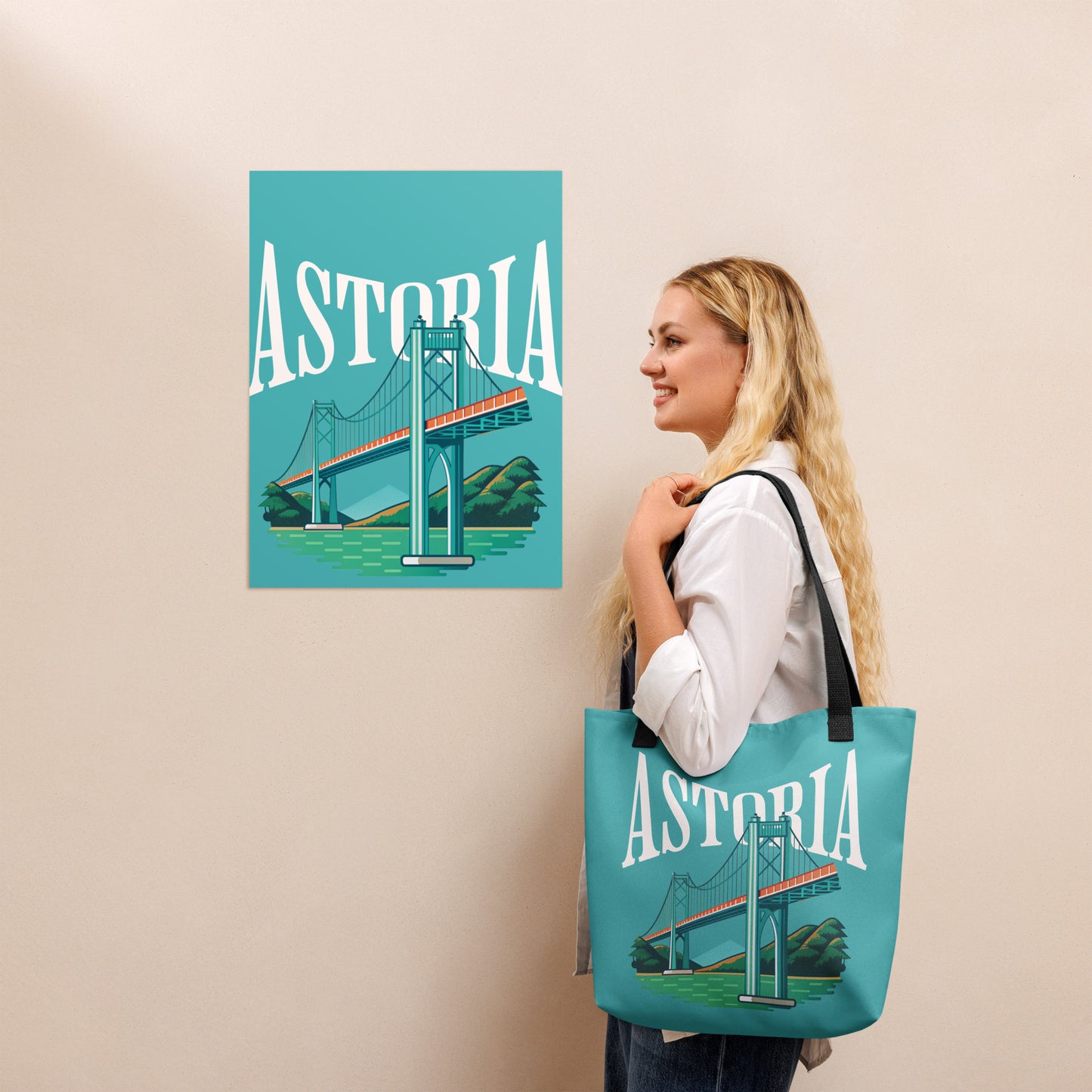 Astoria Oregon - Tote bag