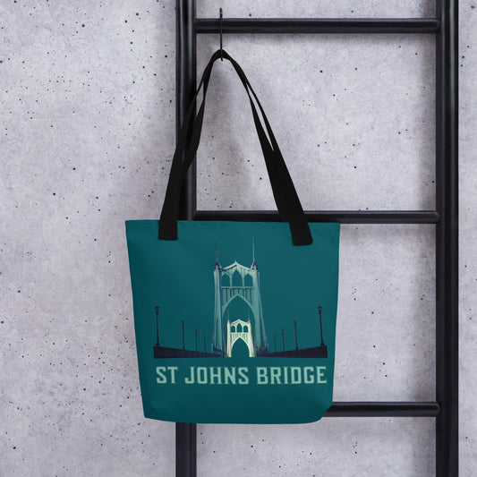 St Johns Bridge - Tote bag