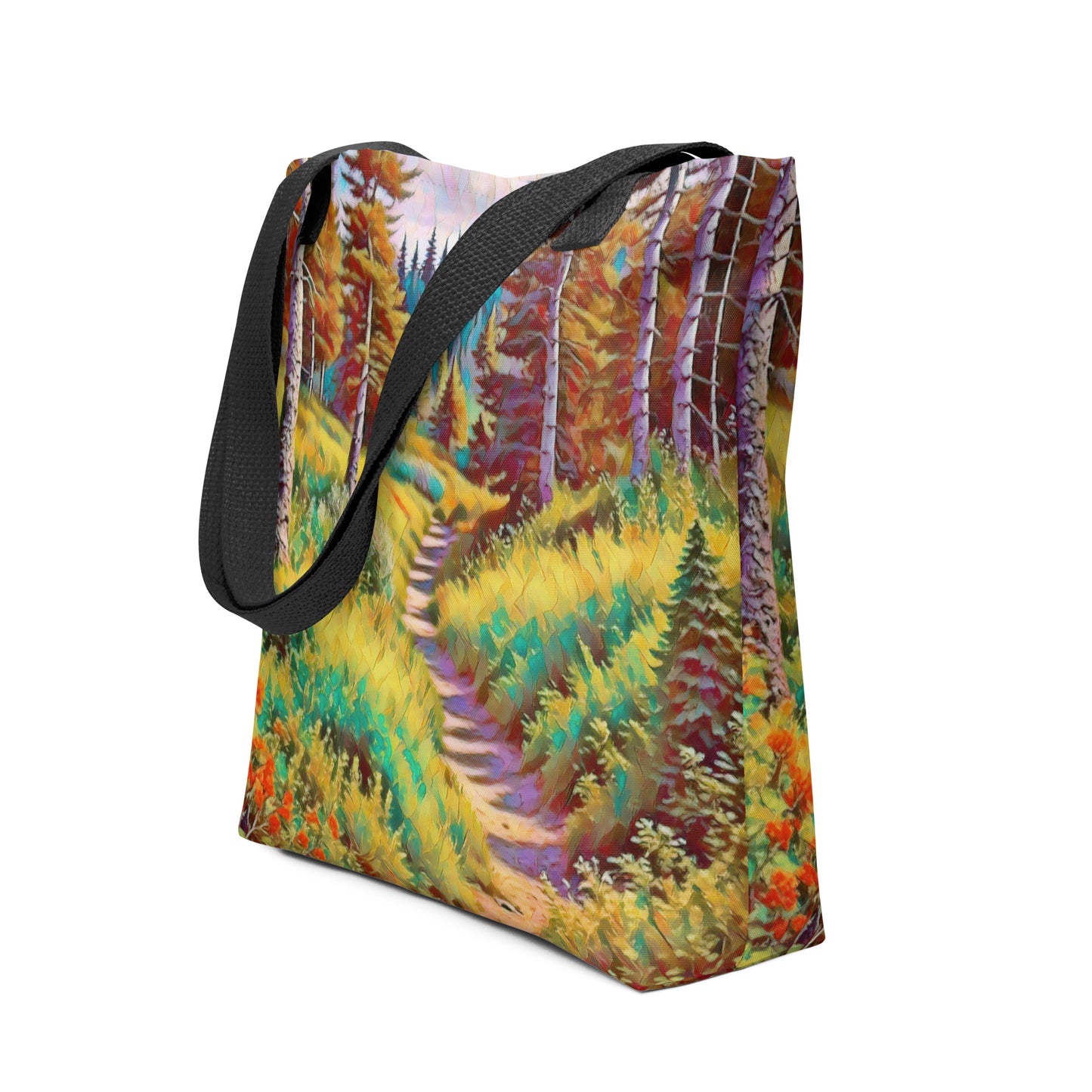 Autumn in Oregon - Digital Art - Tote bag