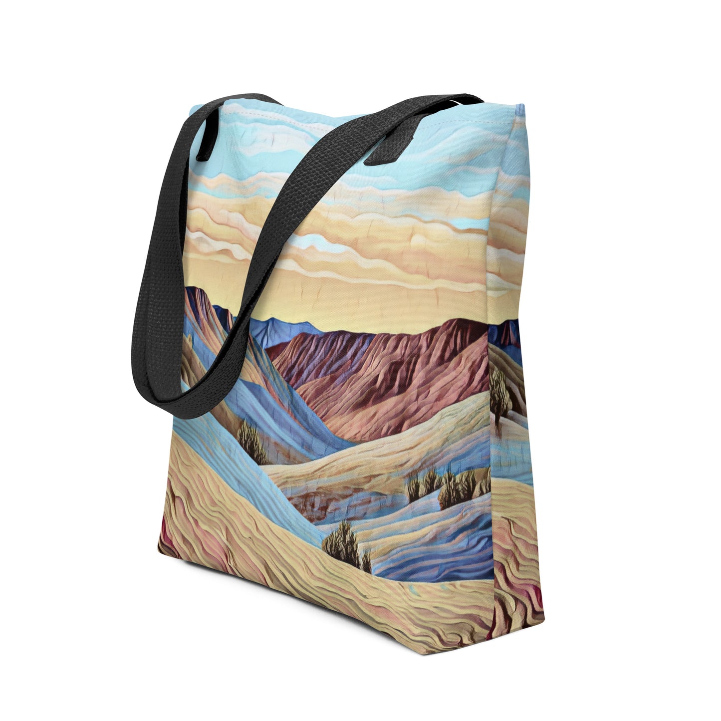 Painted Hills - Digital Art - Tote bag