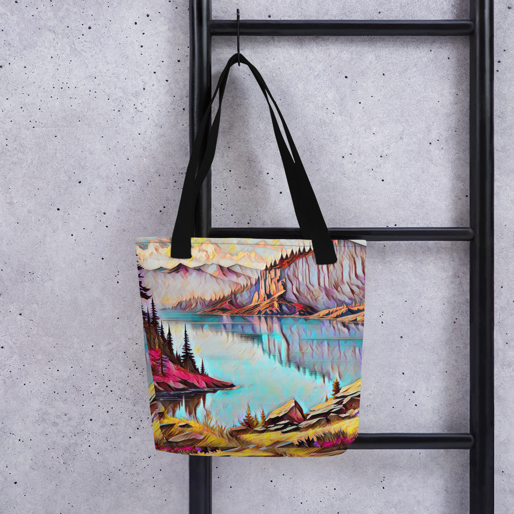 NW Lake - Tote bag