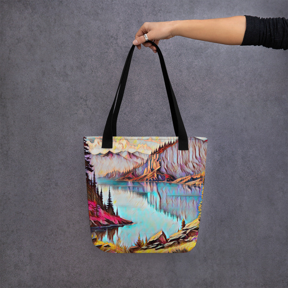 NW Lake - Tote bag