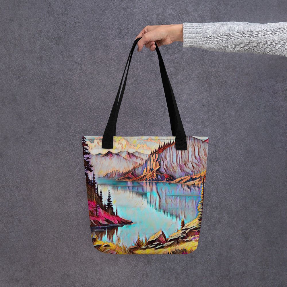 NW Lake - Tote bag