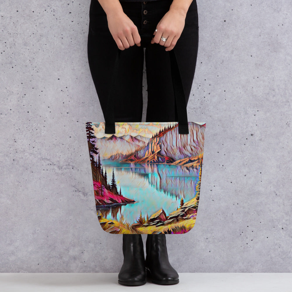 NW Lake - Tote bag