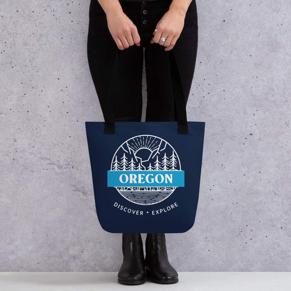 Oregon - Discover - Explore - Tote bag