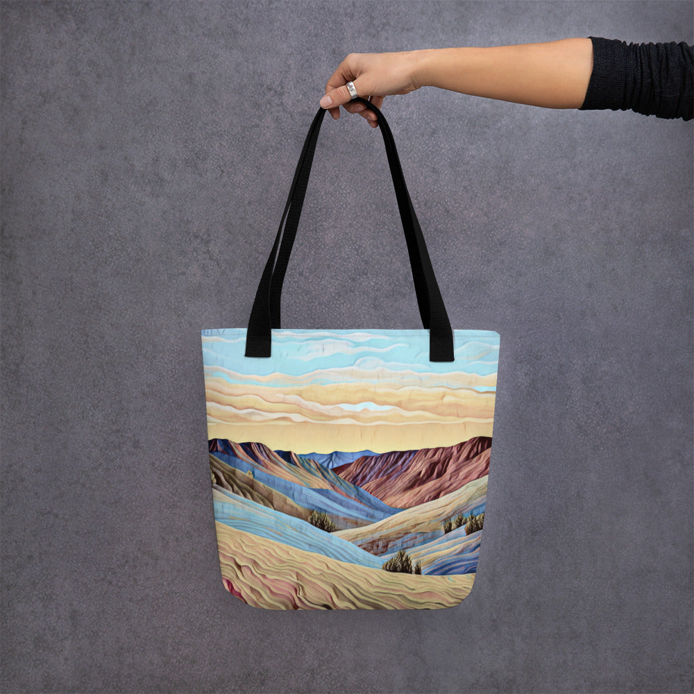 Painted Hills - Digital Art - Tote bag