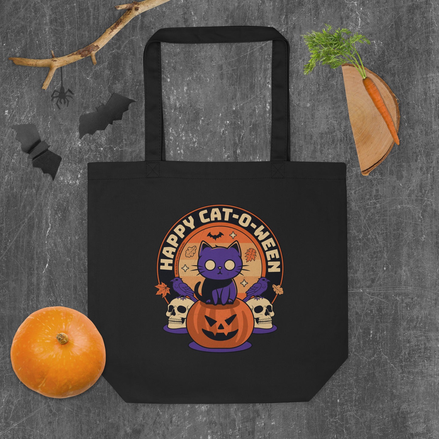Happy - Cat - O - Ween - Eco Tote Bag