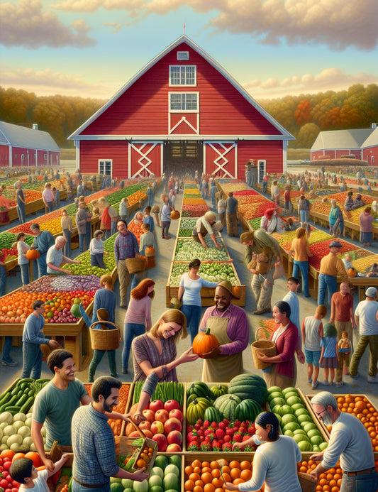 Farmers Market - Jigsaw puzzle