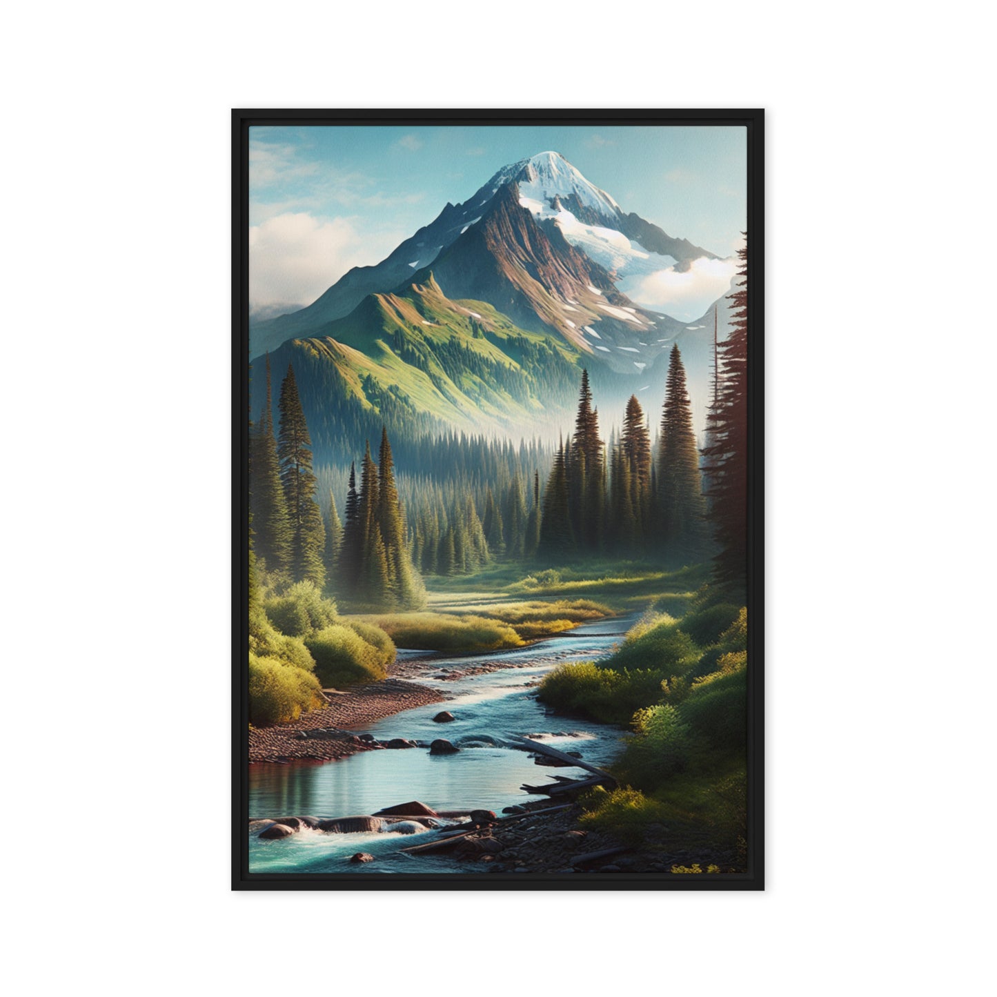 Oregon Outback - Digital Art - Framed canvas - FREE SHIPPING