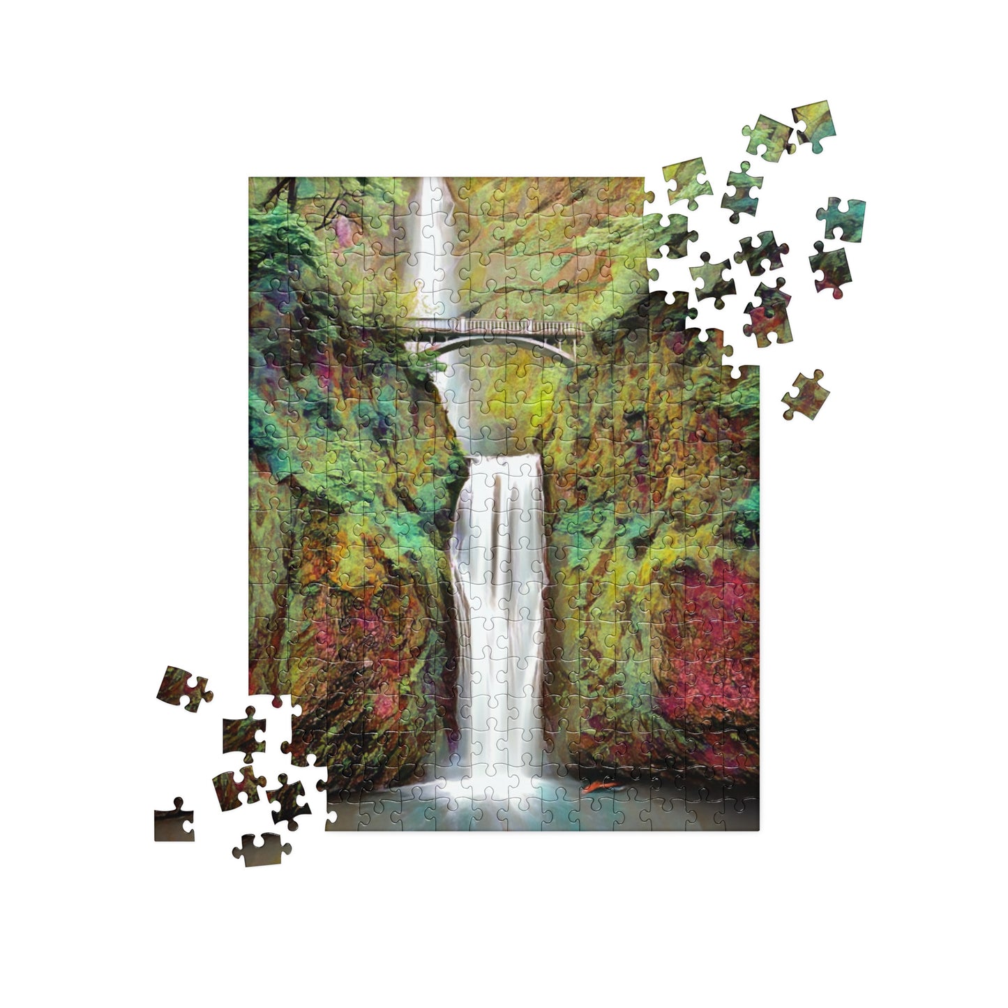 Multnomah Falls - Jigsaw puzzle