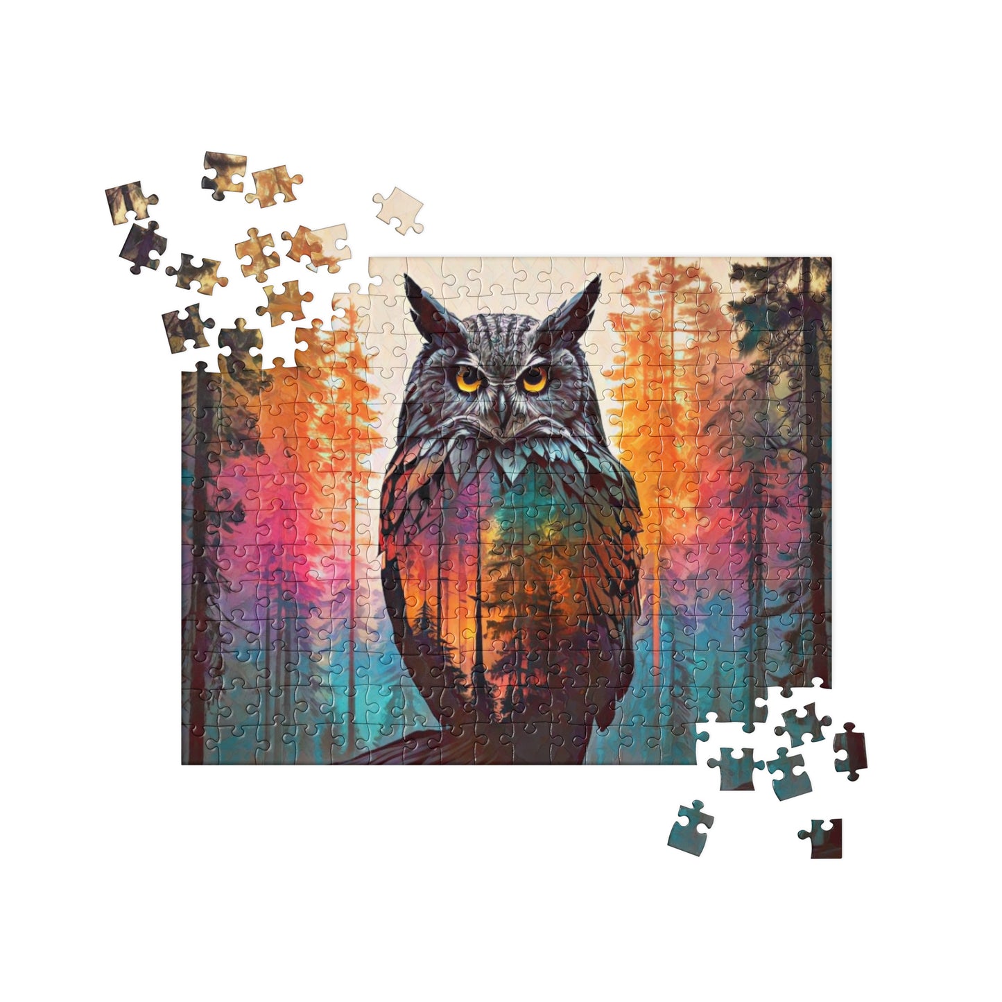 Oregon Owl - Jigsaw puzzle