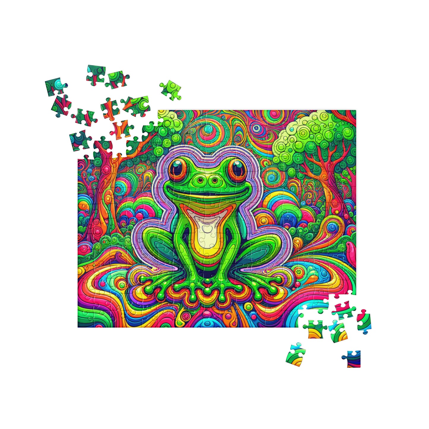 Super Frog - Jigsaw puzzle