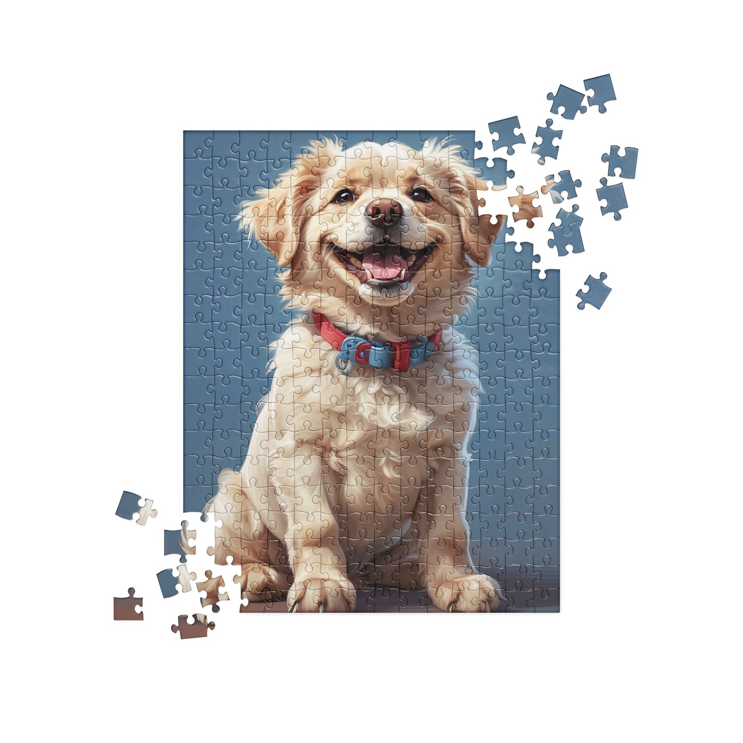 Happy Puppy - Jigsaw puzzle