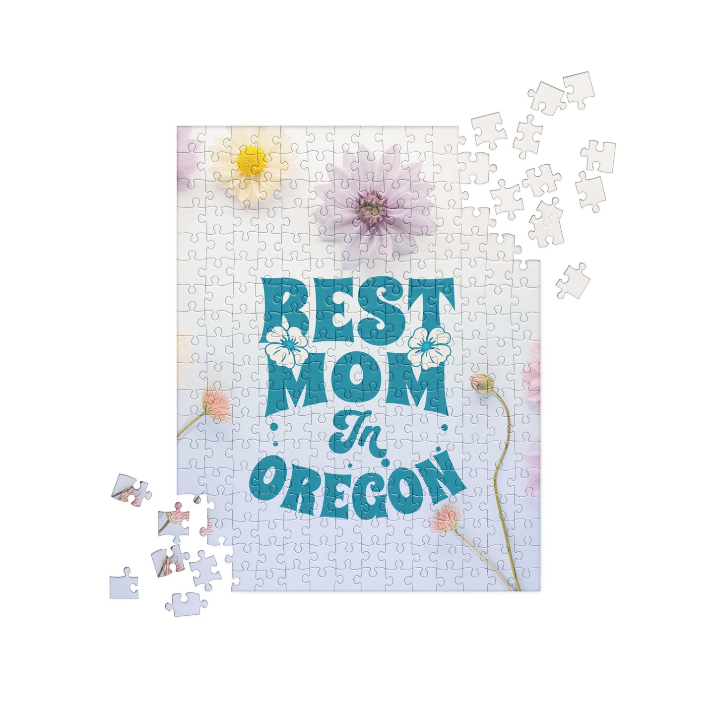 Best Mom in Oregon - Jigsaw puzzle