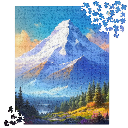 Beautiful Pacific NW - Digital Art -Jigsaw puzzle