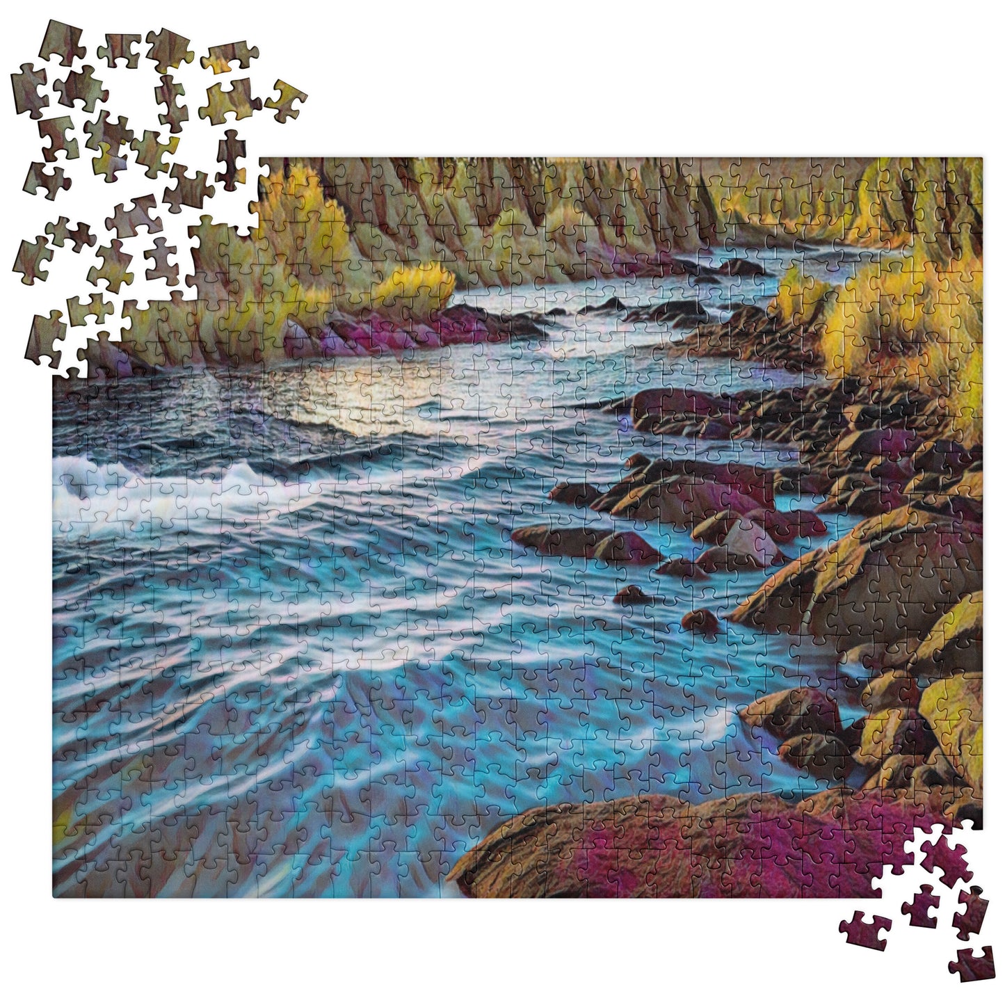 Oregon River - Jigsaw puzzle