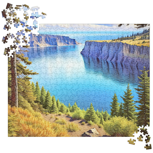 Oregon Calling - Digital Art -  Jigsaw puzzle