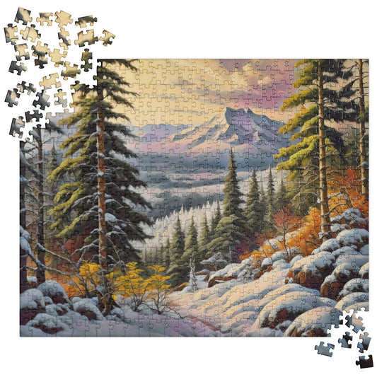 Winter Trail - Jigsaw puzzle