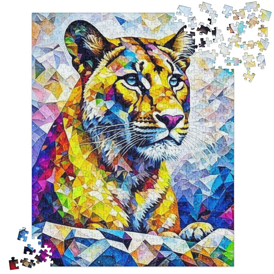 Oregon Cougar - Jigsaw puzzle