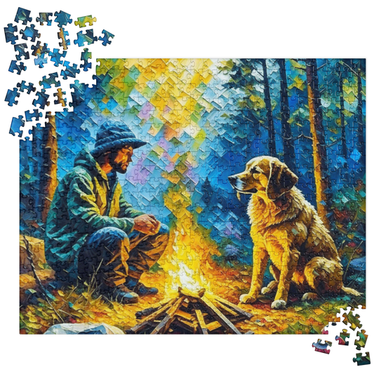 Oregon Campfire - Jigsaw puzzle