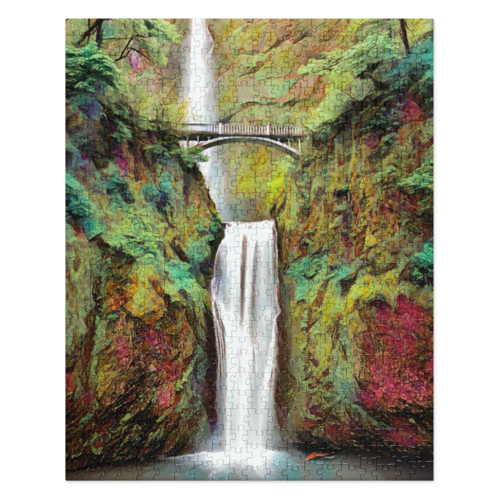 Multnomah Falls - Jigsaw puzzle