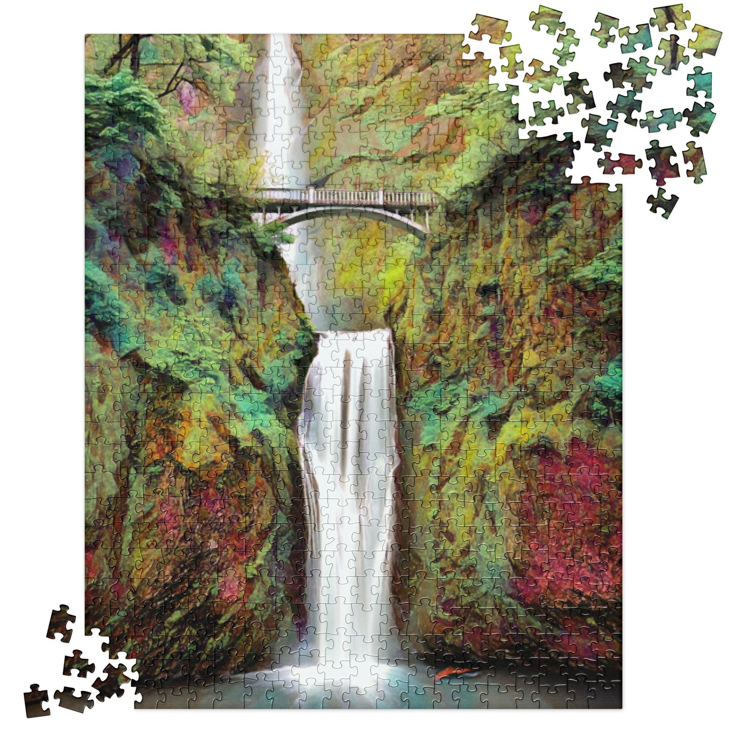 Multnomah Falls - Jigsaw puzzle