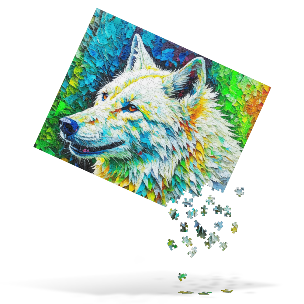 White Wolf - Jigsaw puzzle