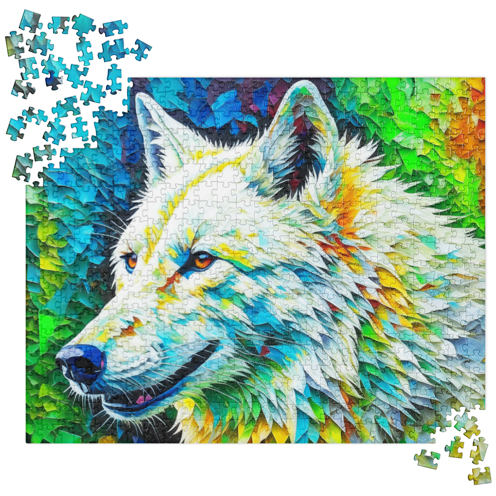 White Wolf - Jigsaw puzzle