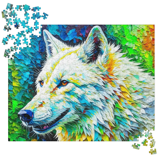 White Wolf - Jigsaw puzzle