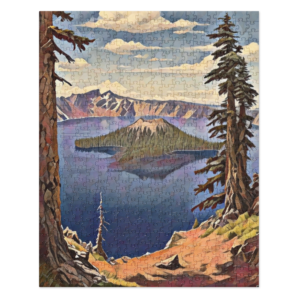 Crater Lake - Jigsaw puzzle