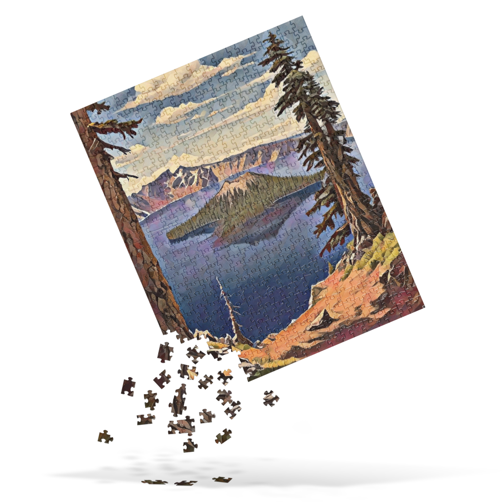 Crater Lake - Jigsaw puzzle