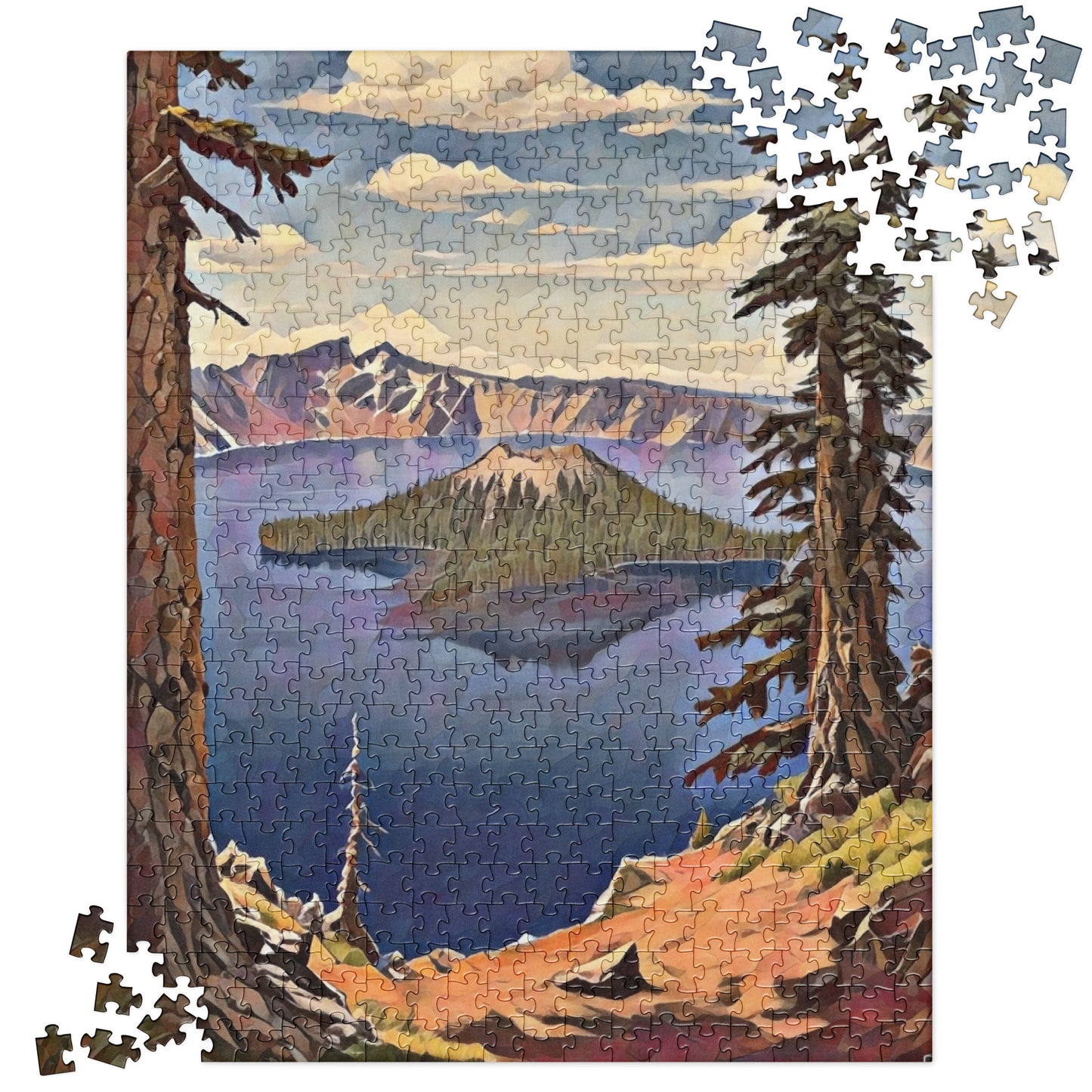 Crater Lake - Jigsaw puzzle