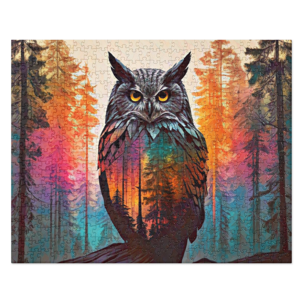 Oregon Owl - Jigsaw puzzle