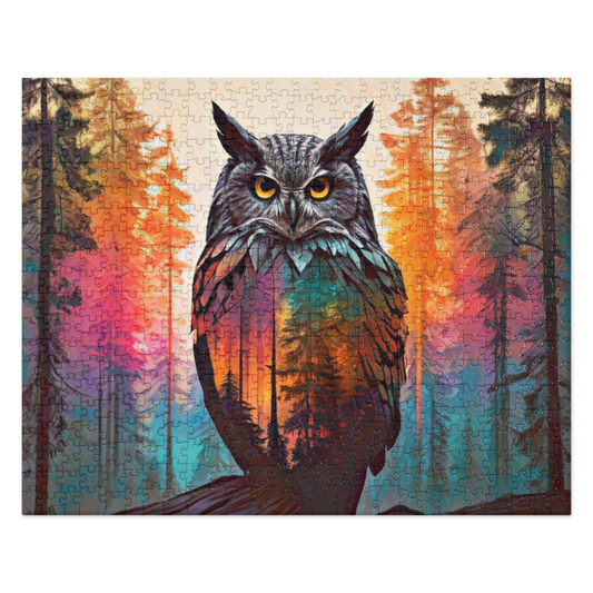 Oregon Owl - Jigsaw puzzle